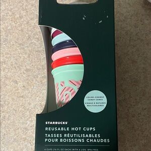 Starbucks Multicolor Reusable Hot Cups